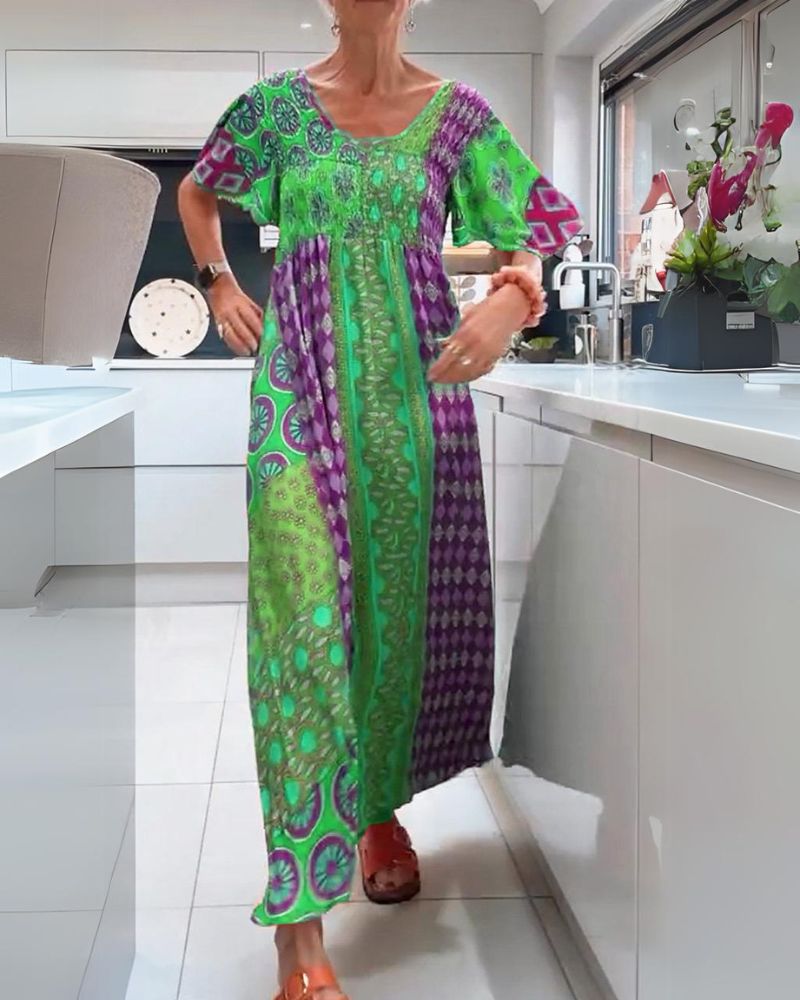 KIMI™ - Free Spirit Flowy Maxi Dress