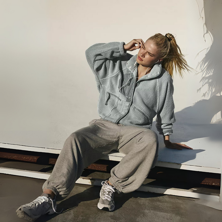 MANCY™ - Casual Button Down Cropped Jacket