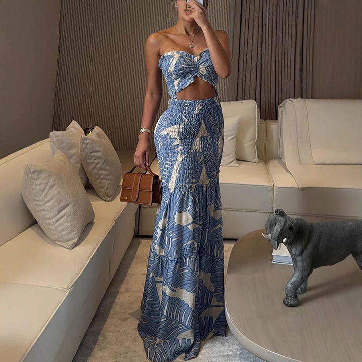 LIVARA™ – Classy Ruffle Hem Mermaid Dress