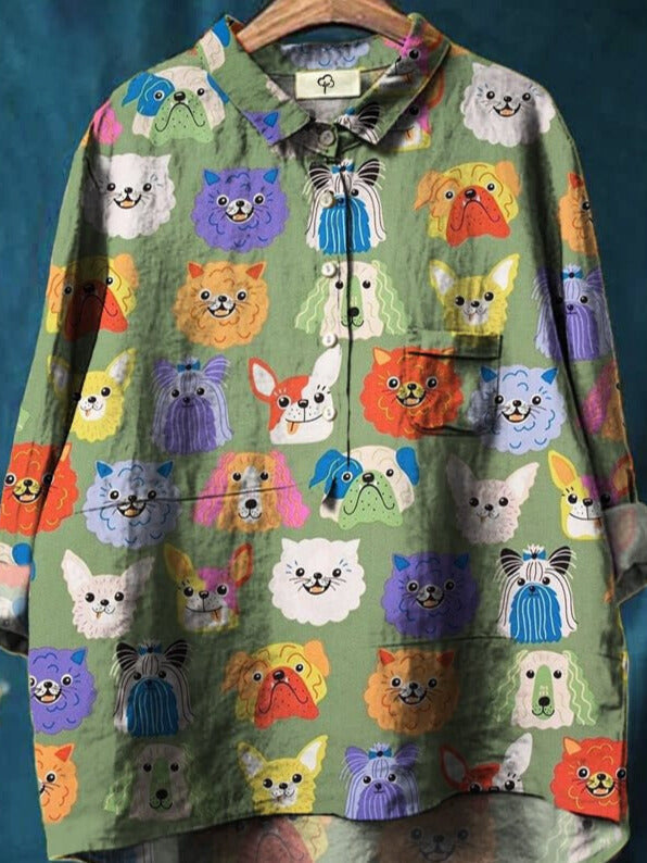 ADDIE™ - Dog Art Shirt