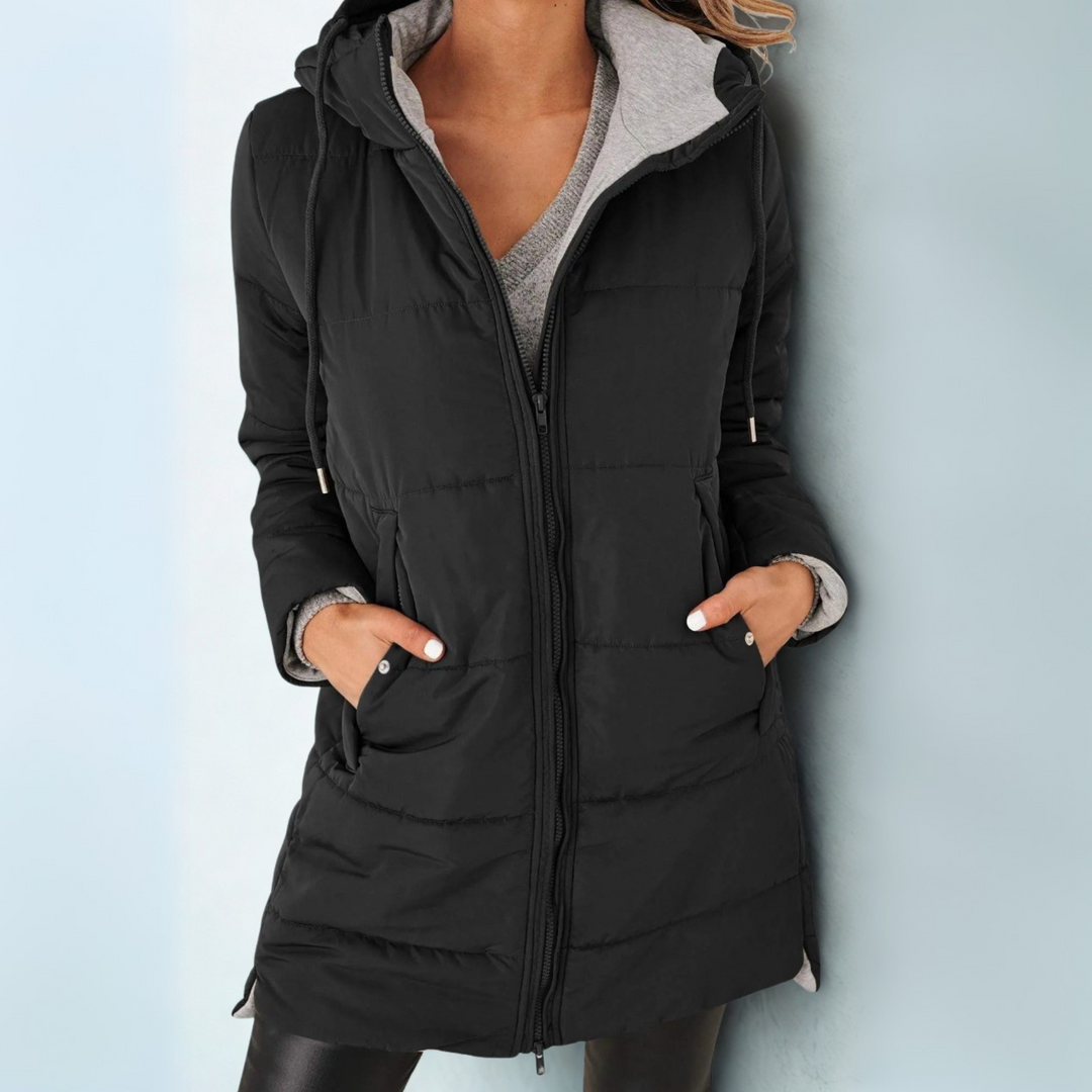 YILA™ - Casual Hooded Puffer Down Jacket